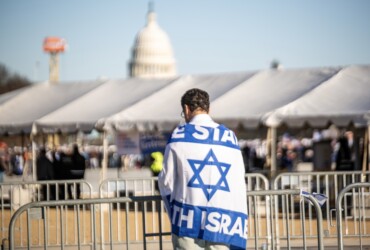 Pro Israel Rally in Washington DC. November 14, 2023, Washington DC, Maryland, USA: A lot of people gathered at the National Mall in Washington DC in a Pro Israel Rally on Tuesday (14), to show solidarity with Israel and combat a rise in antisemitism and also demand complete release of hostages who were abducted by Hamas. The Rally was organized by the Jewish Federations of North America and the Conference of Presidents of Major American Jewish Organizations.